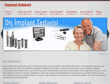 Tablet Screenshot of implant-rehberi.com